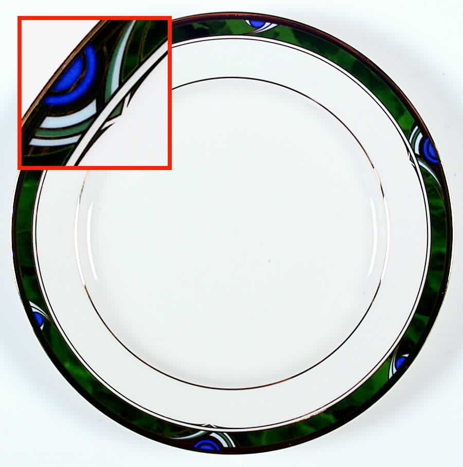 Cypress Salad/Dessert Plate by Nikko-1