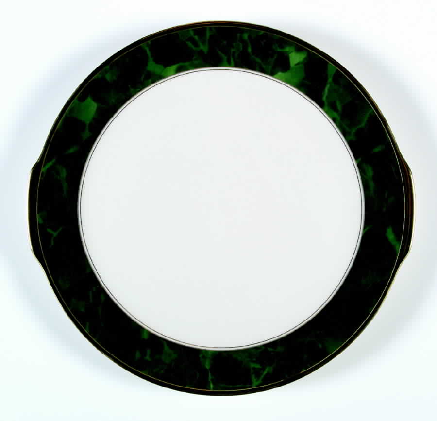 Cypress Handled Cake Plate by Nikko-1