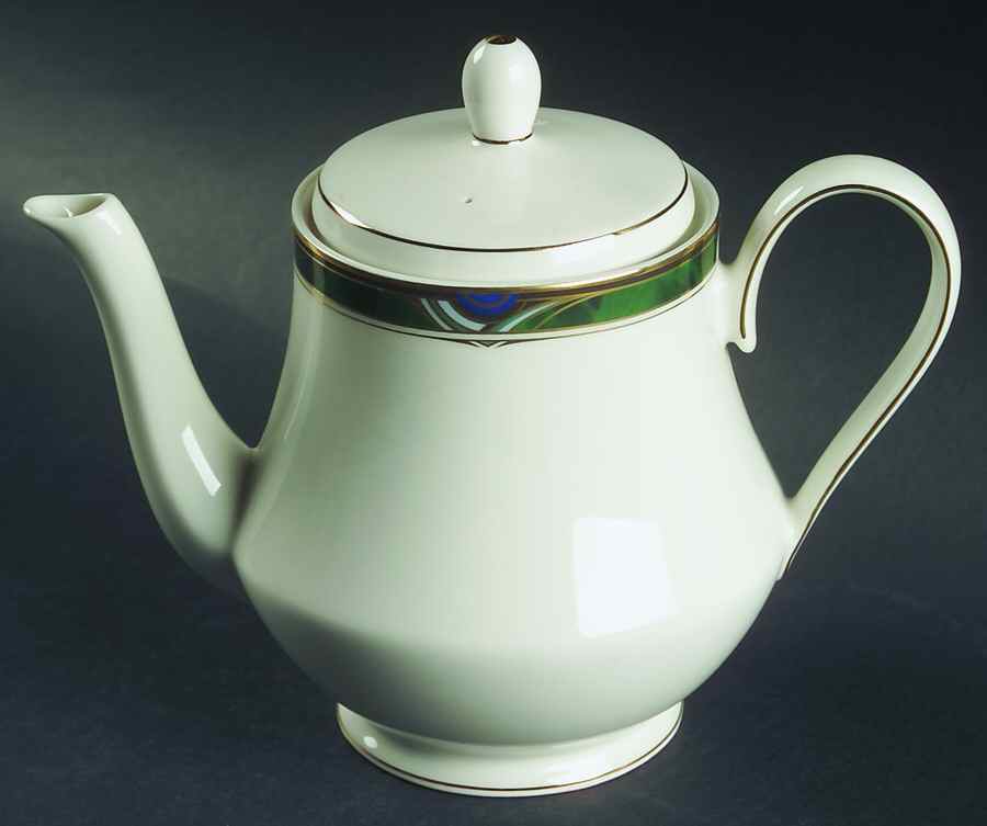 Cypress Teapot & Lid by Nikko-1