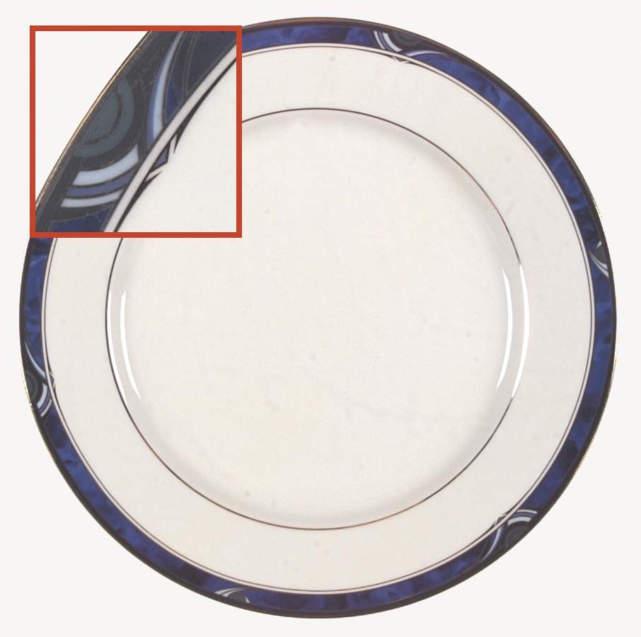 Metropolis Dinner Plate by Nikko-1