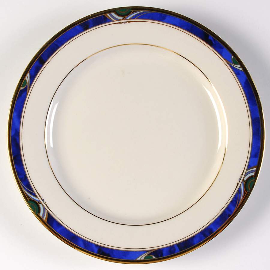 Metropolis Salad/Dessert Plate by Nikko-1