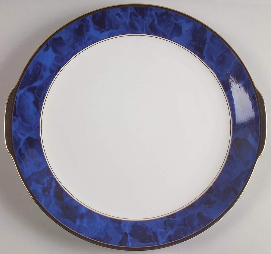 Metropolis Handled Cake Plate by Nikko-1