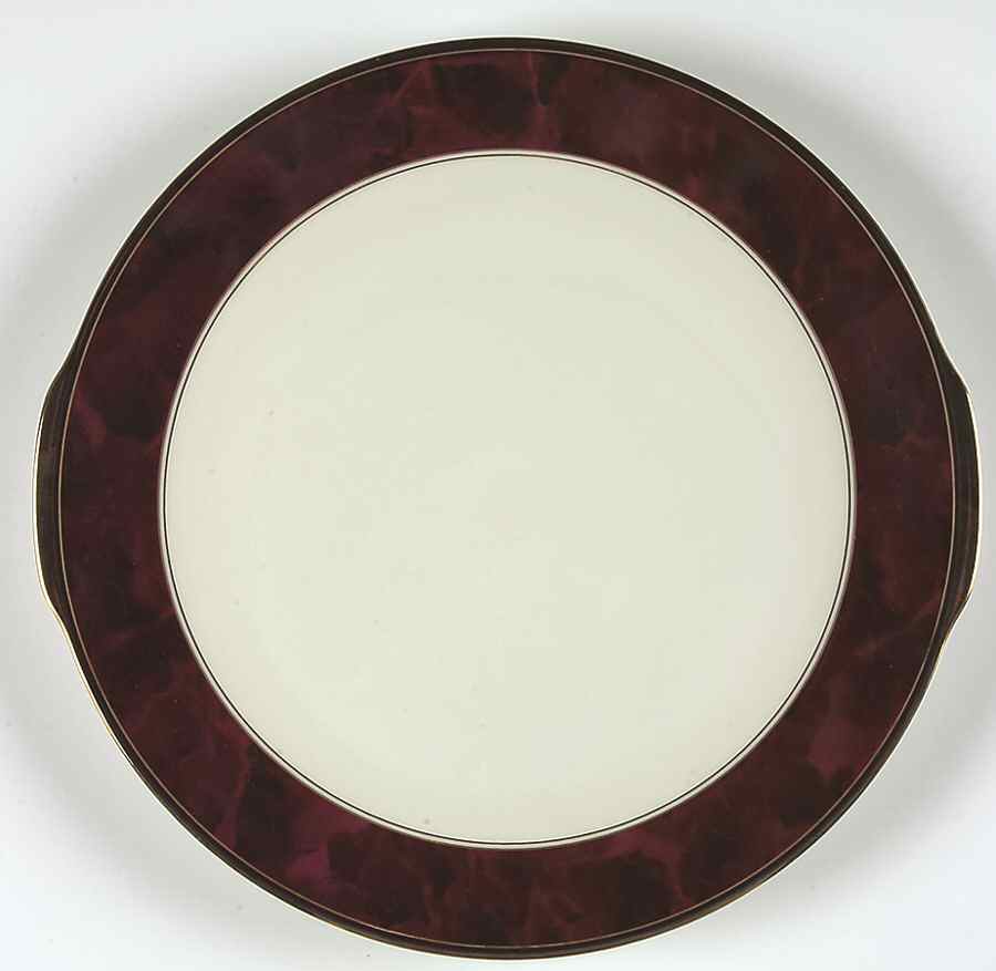 Bordeaux Cake Plate by Nikko-1