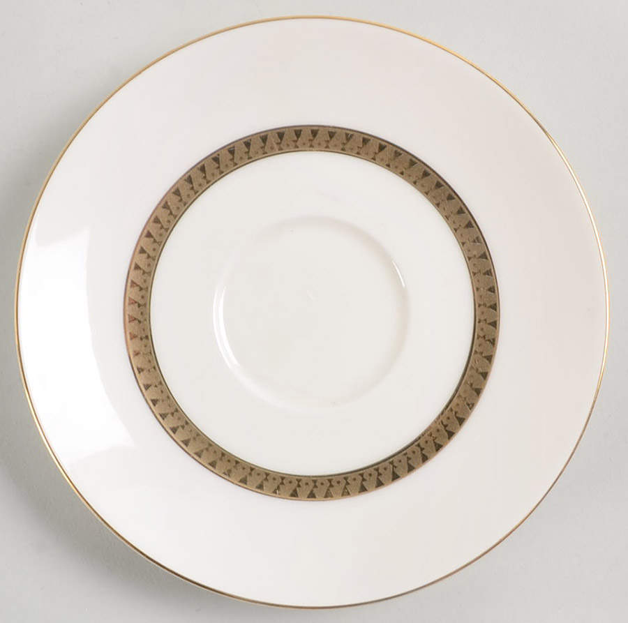 Inca Gold Saucer by Nikko-1