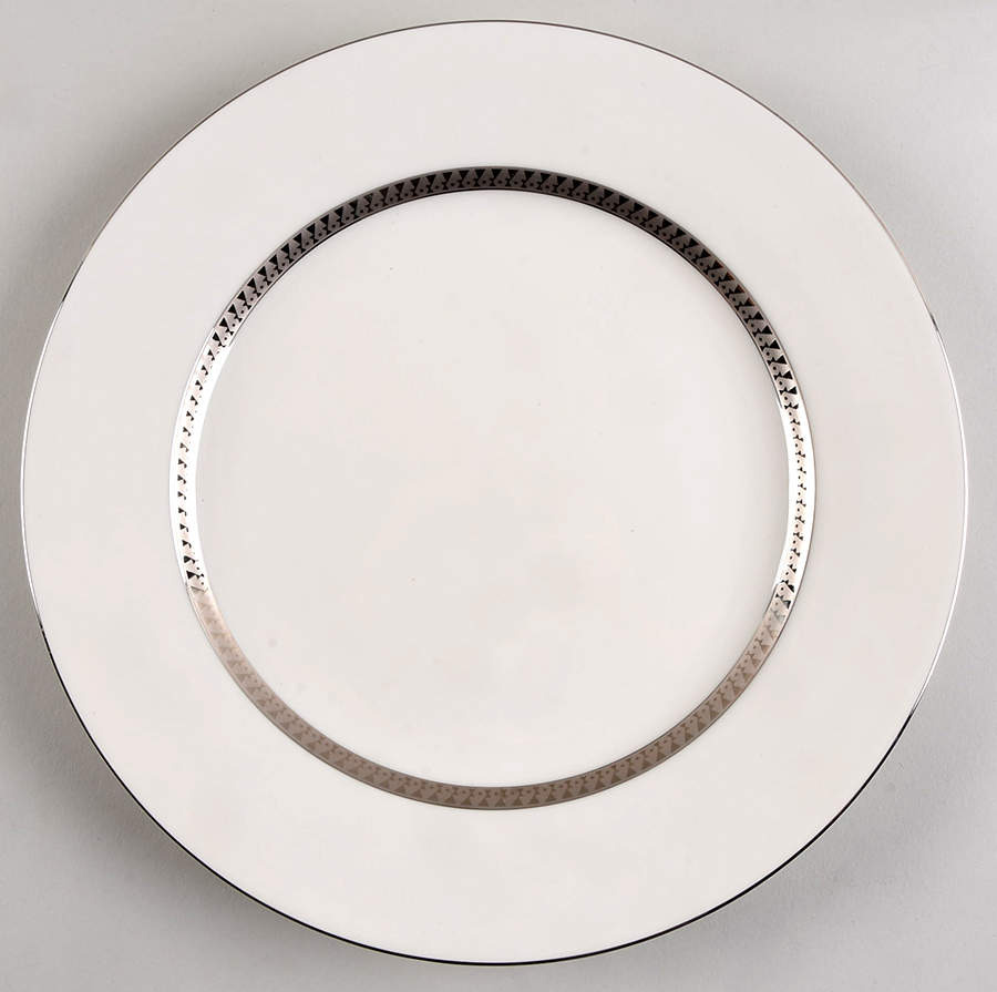 Inca Platinum Dinner Plate by Nikko-1