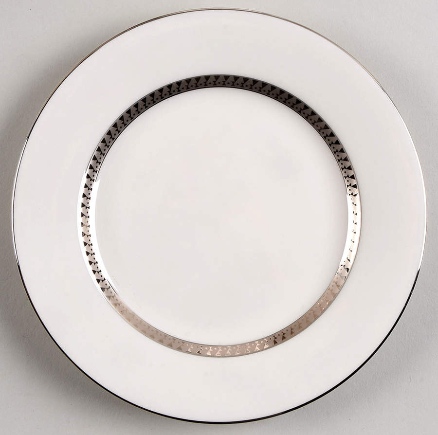 Inca Platinum Bread & Butter Plate by Nikko-1