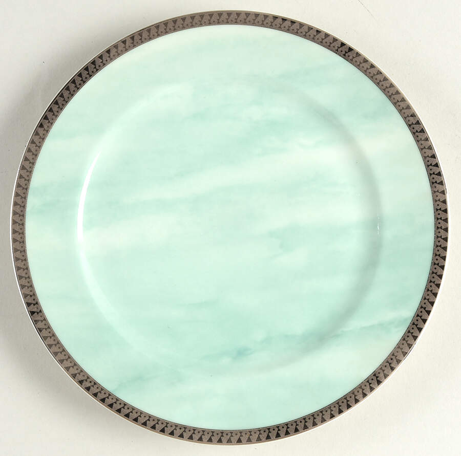 Inca Platinum Accent Salad Plate by Nikko-1