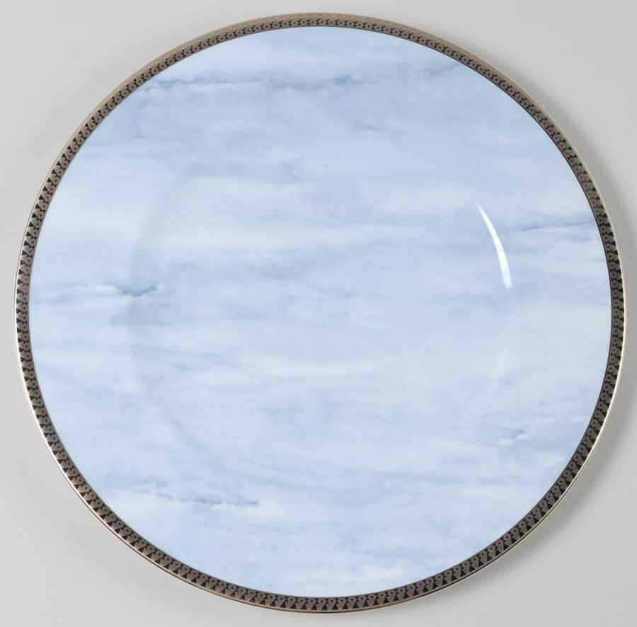 Inca Platinum Service Plate (Charger) by Nikko-1