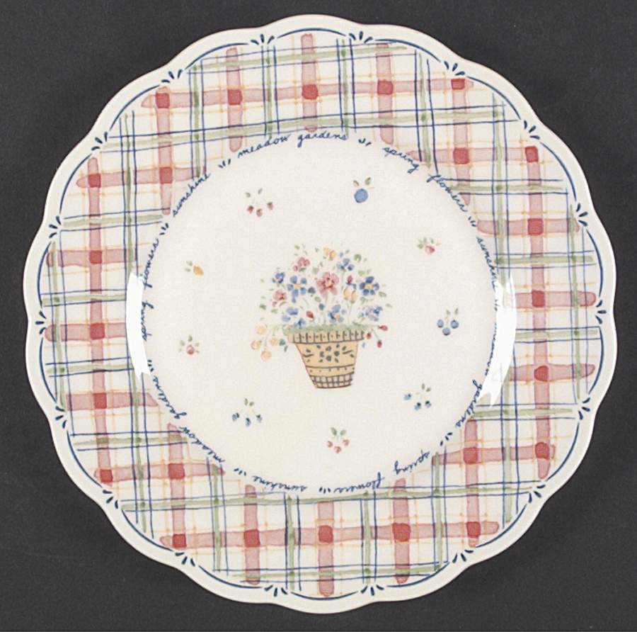 Dena's Garden Salad Plate by Nikko-1