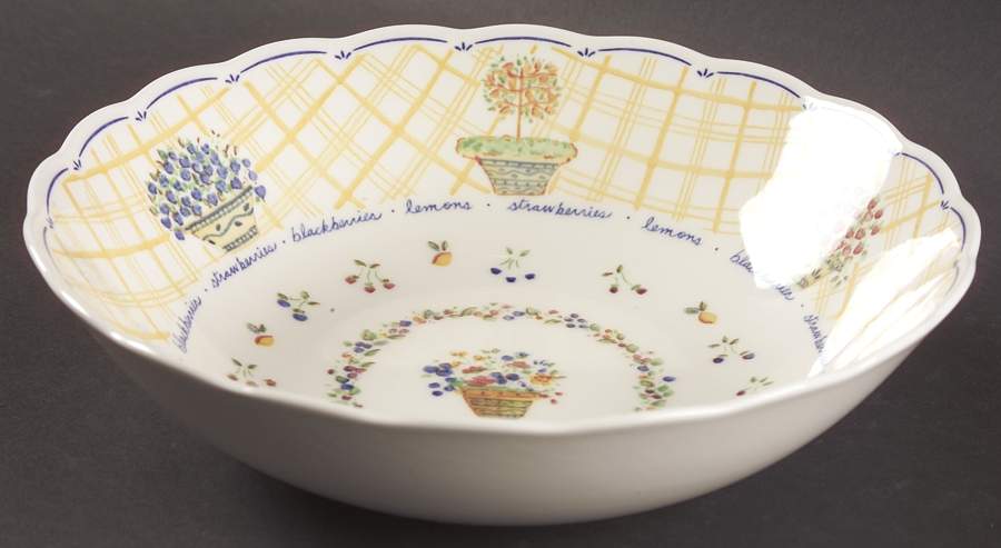Dena's Garden 9" Round Vegetable Bowl by Nikko-1