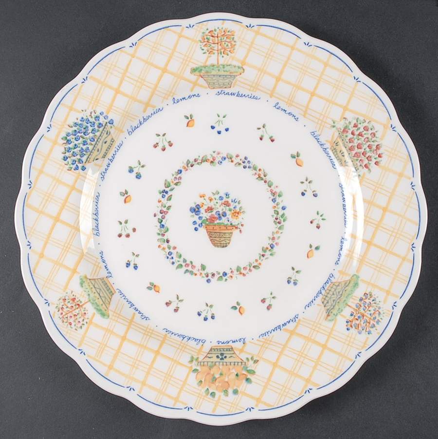 Dena's Garden Dinner Plate by Nikko-1