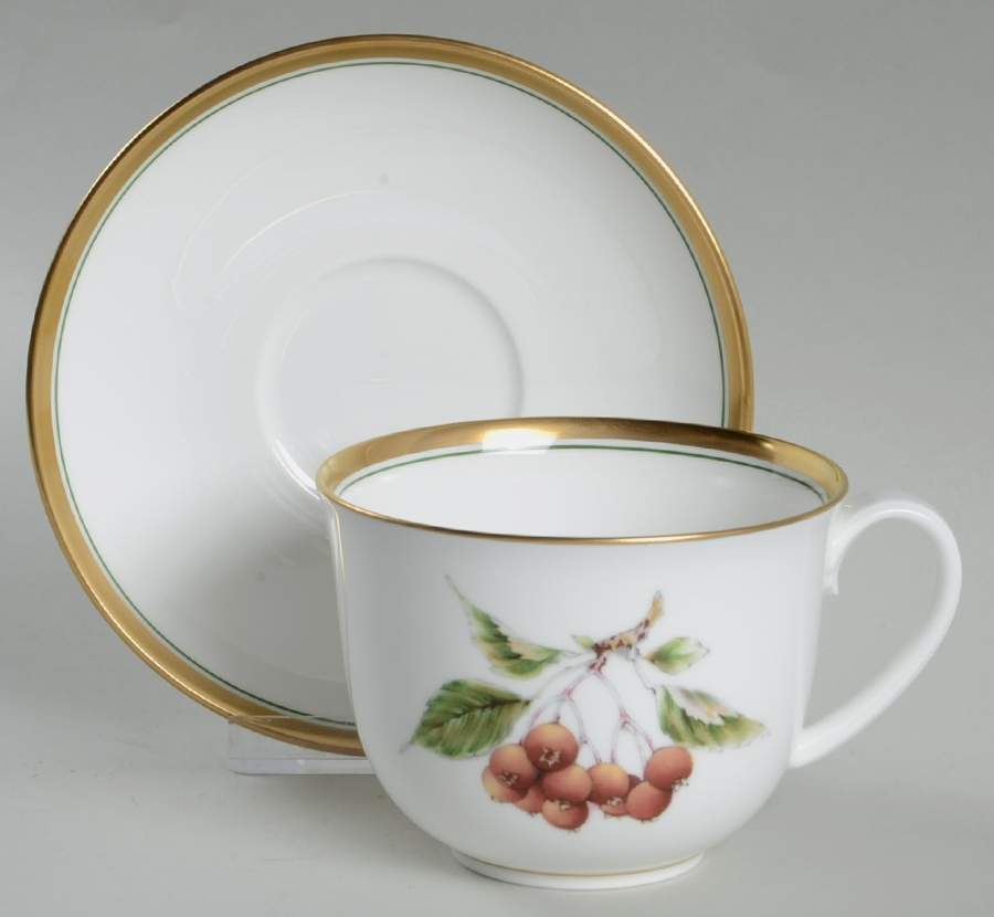 Summers Bounty Oversized Cup & Saucer Set by Nikko-1