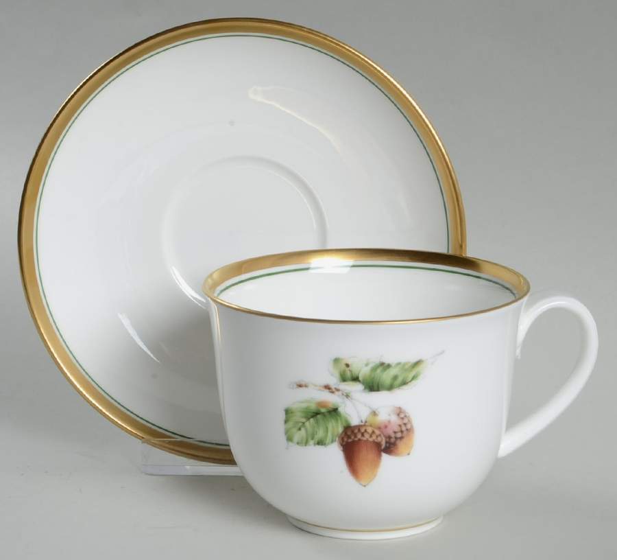 Summers Bounty Oversized Cup & Saucer Set by Nikko-1