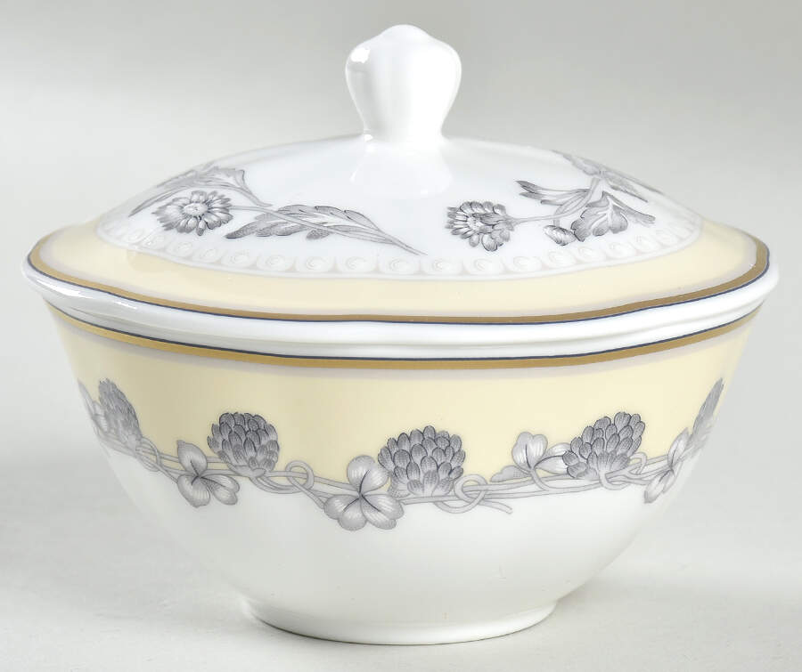 Herb Garden Sugar Bowl & Lid by Nikko-1
