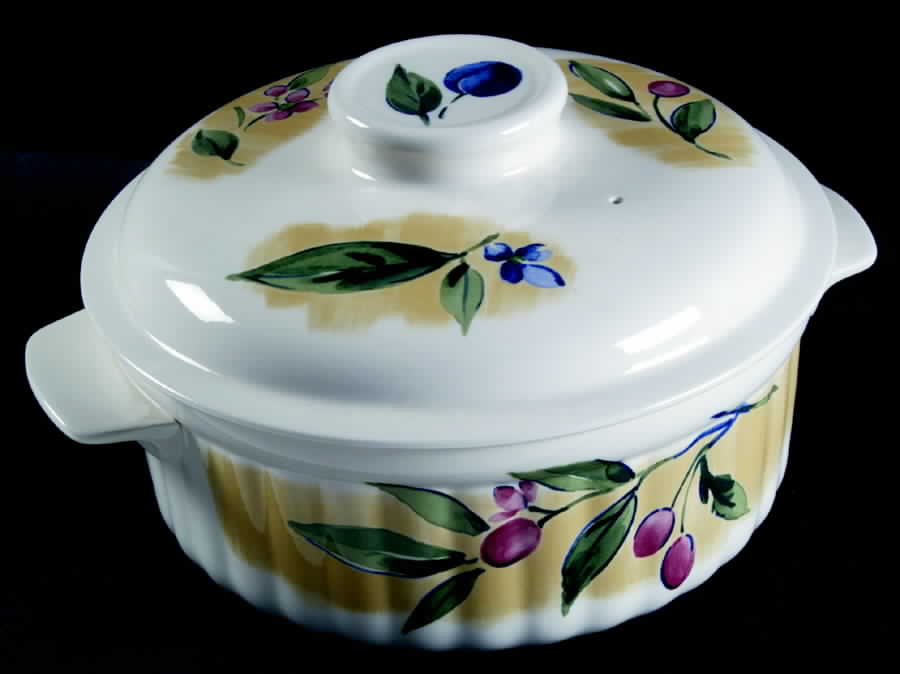 Spring Dance 2.5 Qt Round Covered Casserole by Nikko-1