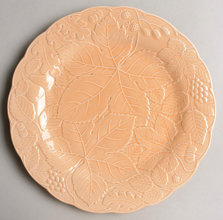 Woodbury Melon Service Plate (Charger) by Nikko-1