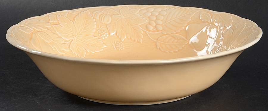 Woodbury Melon 9" Round Vegetable Bowl by Nikko-1
