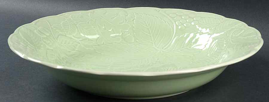 Woodbury Lime 12" Pasta Serving Bowl by Nikko-1