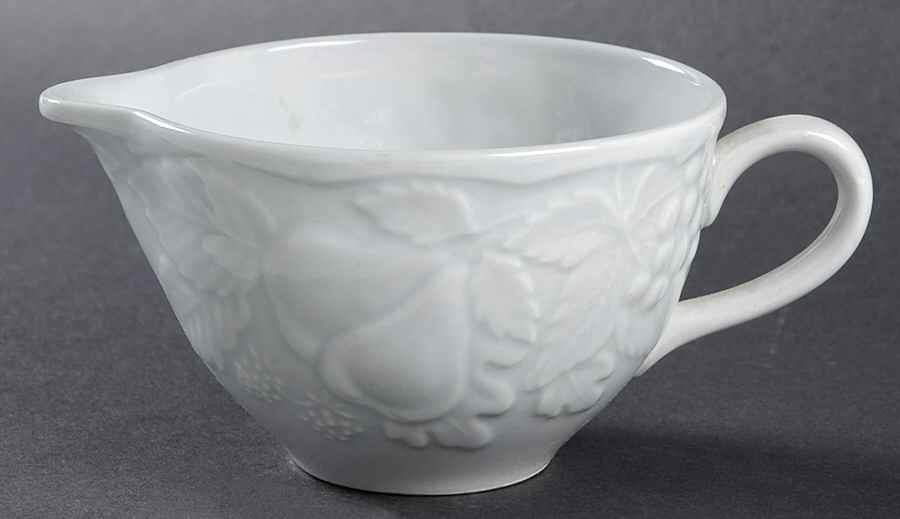 Woodbury Gray Creamer by Nikko-1