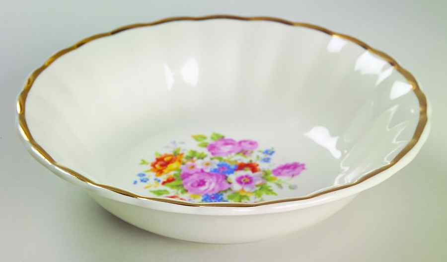 New Rosette Coupe Cereal Bowl by Nasco China (USA)-1