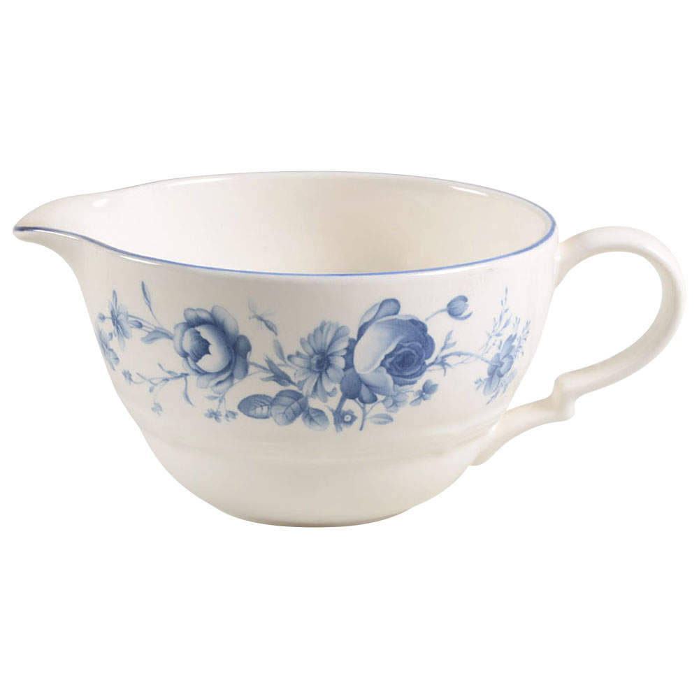 Antoinette Blue Open Sauce Boat by Nikko-1