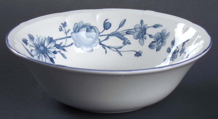 Antoinette Blue Fruit/Cereal Bowl by Nikko-1