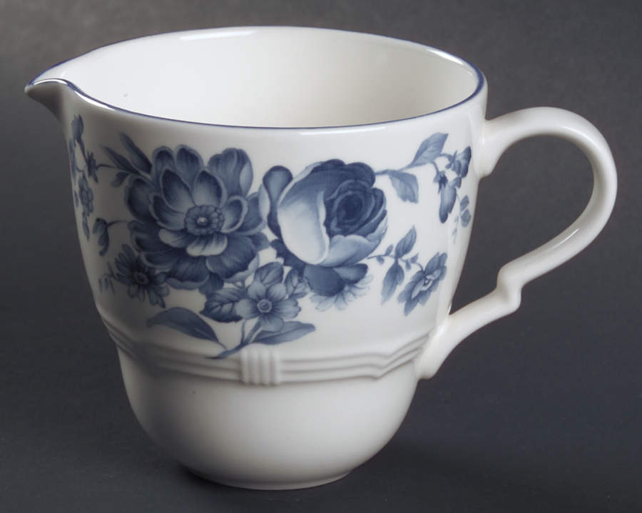 Antoinette Blue Creamer by Nikko-1