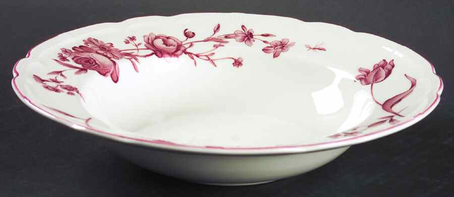 Antoinette Pink 9" Soup/Pasta Bowl by Nikko-1