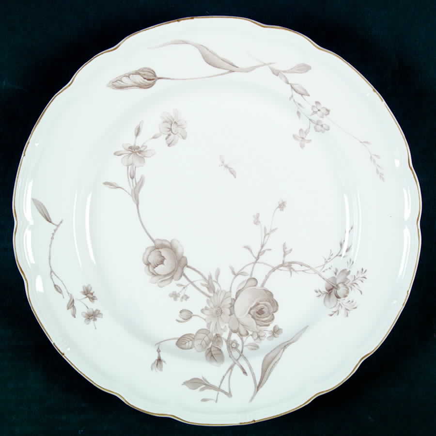 Antoinette Sand Dinner Plate by Nikko-1