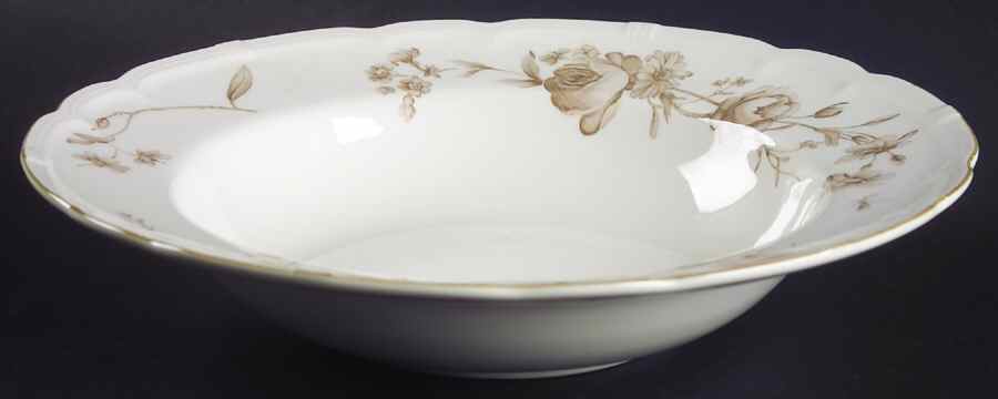 Antoinette Sand 9" Soup/Pasta Bowl by Nikko-1