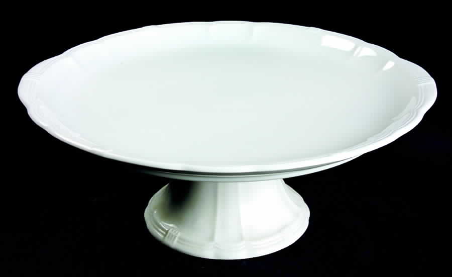 La Creme 11" Diameter Pedestal Cake Stand by Nikko-1