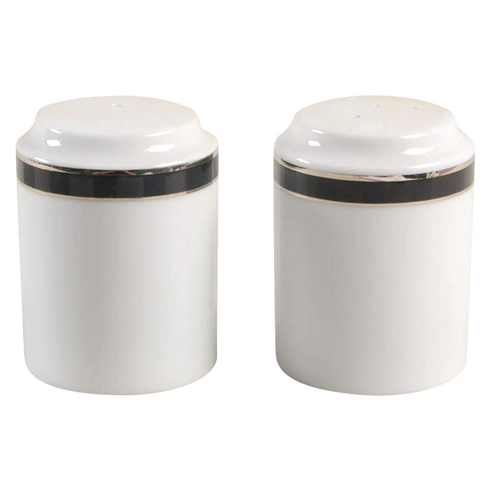 Black Tie Salt & Pepper Set by Nikko-1