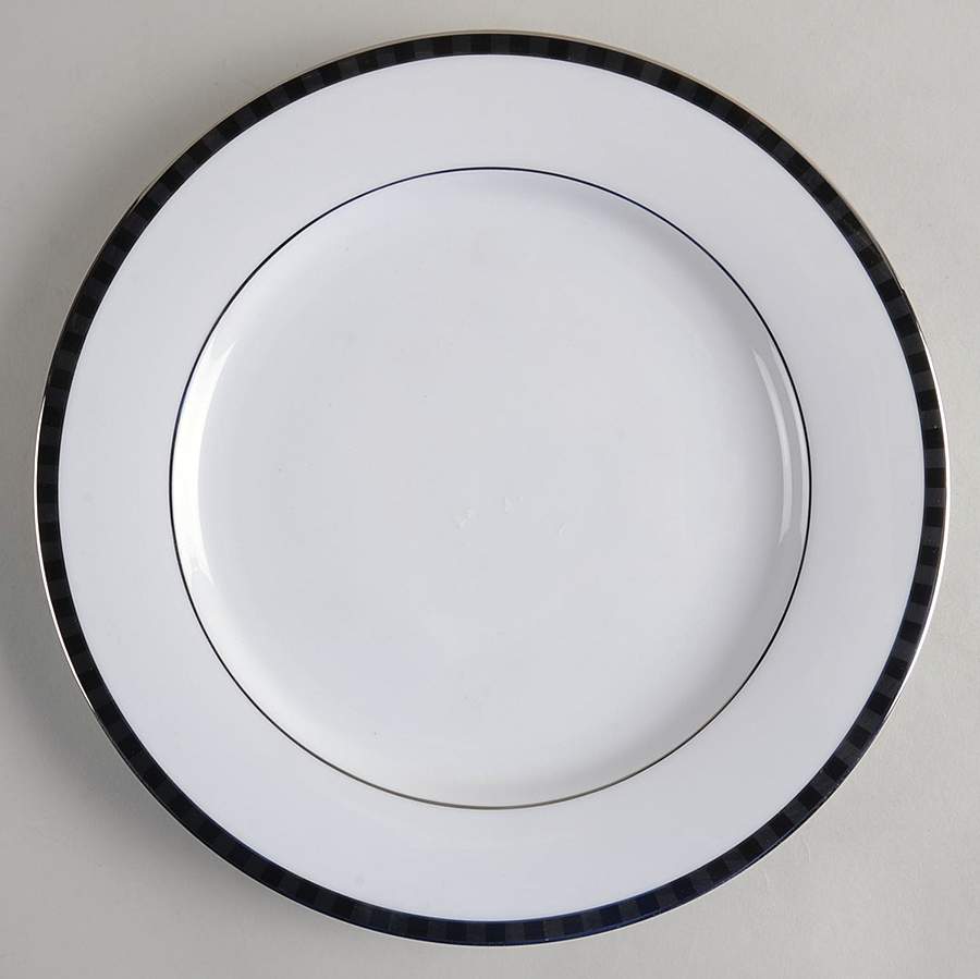 Black Tie Dinner Plate by Nikko-1