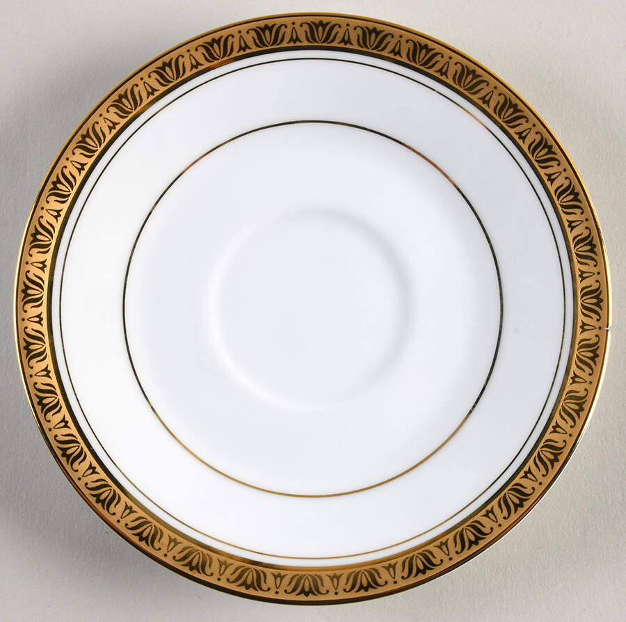 Legacy Gold Saucer by Noritake-1
