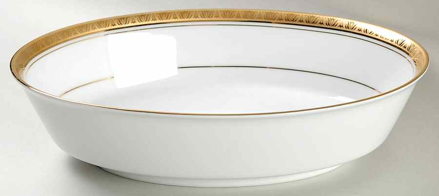 Legacy Gold 9" Oval Vegetable Bowl by Noritake-1