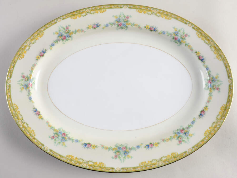 N1214 16" Oval Serving Platter by Noritake-1