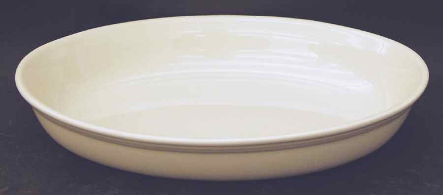Flamingo Natural 13" Oval Baker by Nancy Calhoun-1