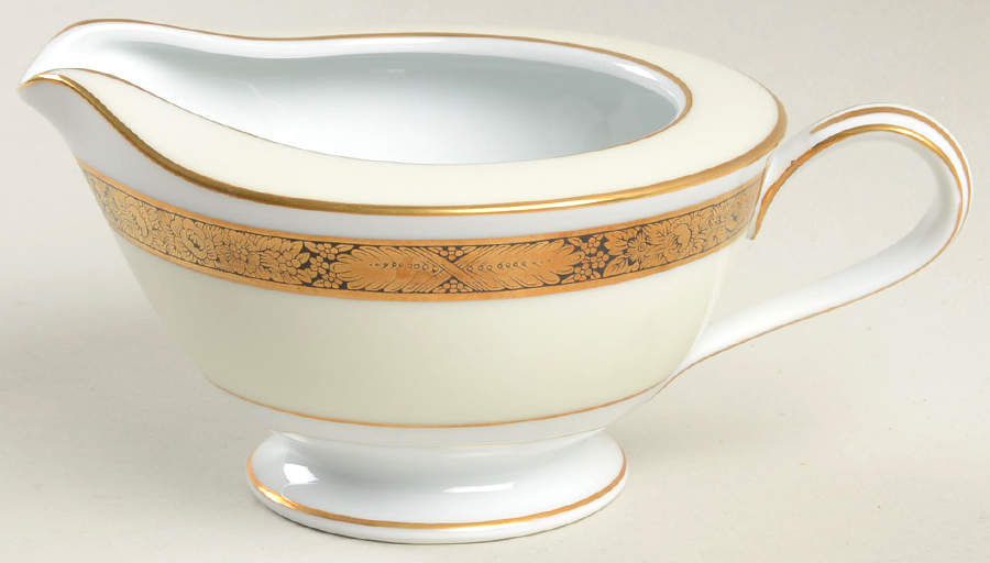 Goldkin (5675) Creamer by Noritake-1