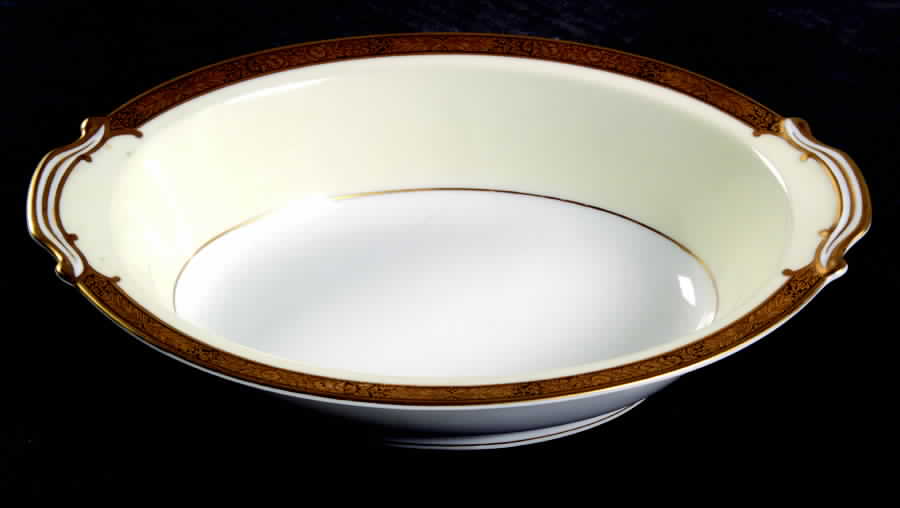 Goldkin (5675) 10" Oval Vegetable Bowl by Noritake-1