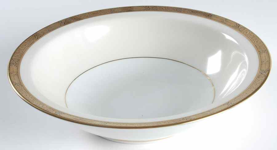 Goldkin (5675) 9" Round Vegetable Bowl by Noritake-1