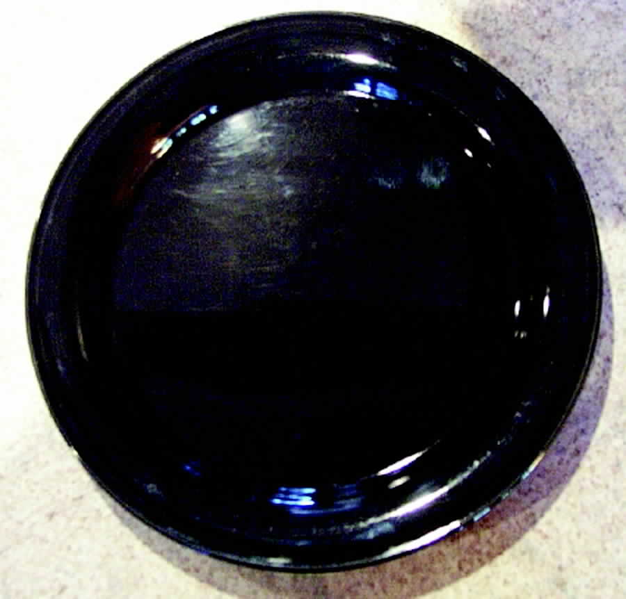 Images Black 12" Chop Plate (Round Platter) by Nancy Calhoun-1