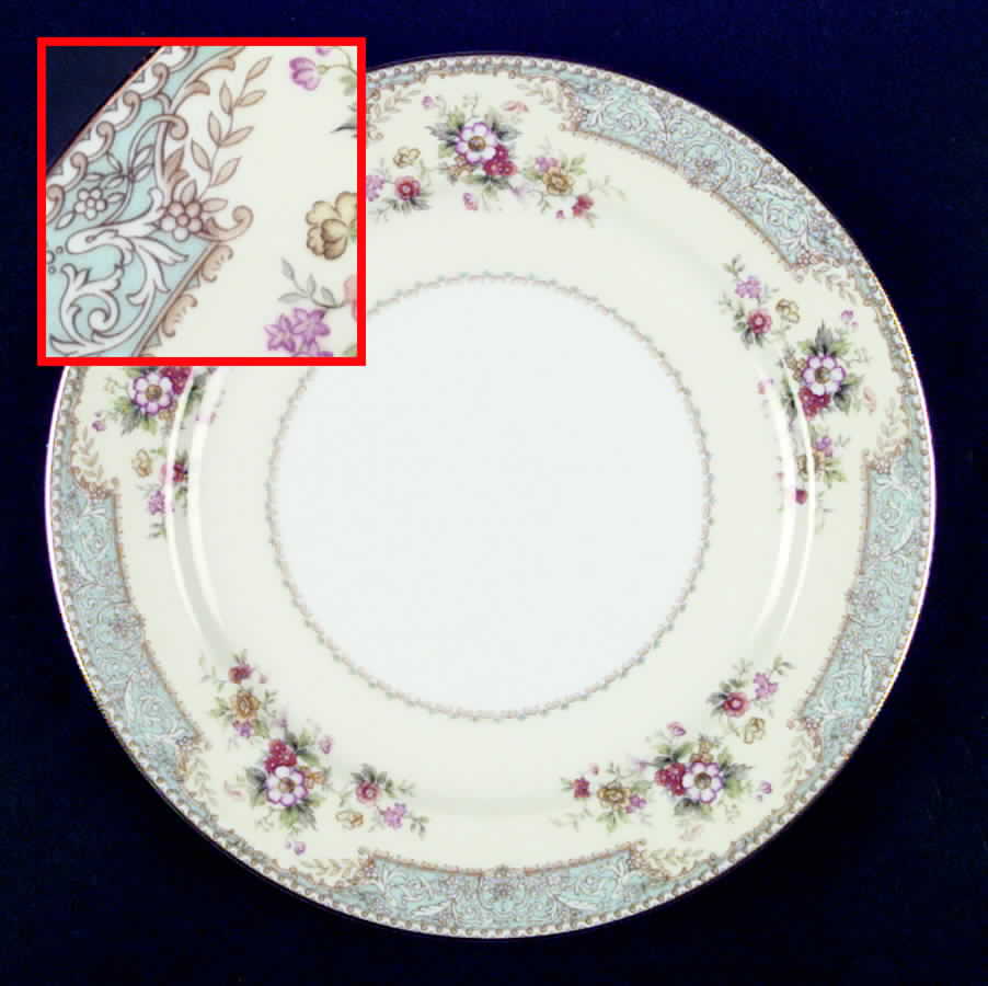 Bluedawn (4715) Dinner Plate by Noritake-1