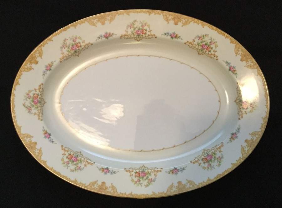 N1234 16" Oval Serving Platter by Noritake-1