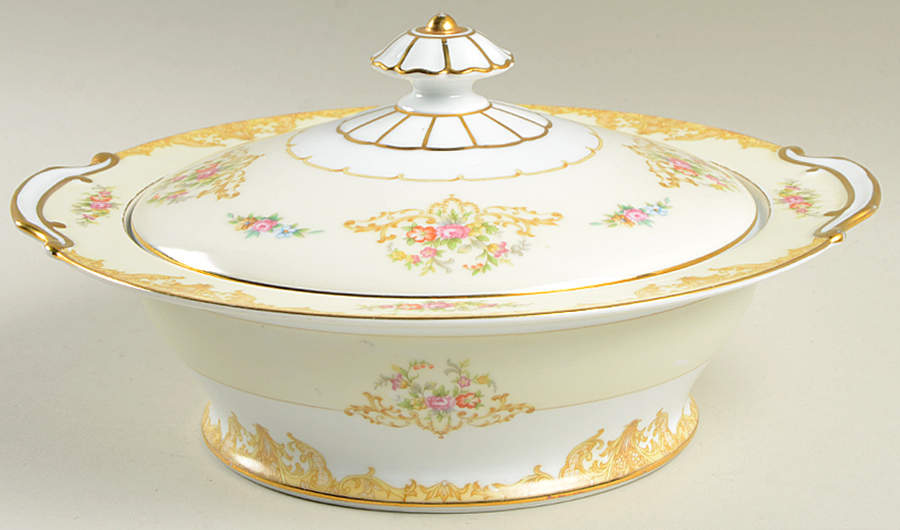 N1234 Round Covered Vegetable by Noritake-1