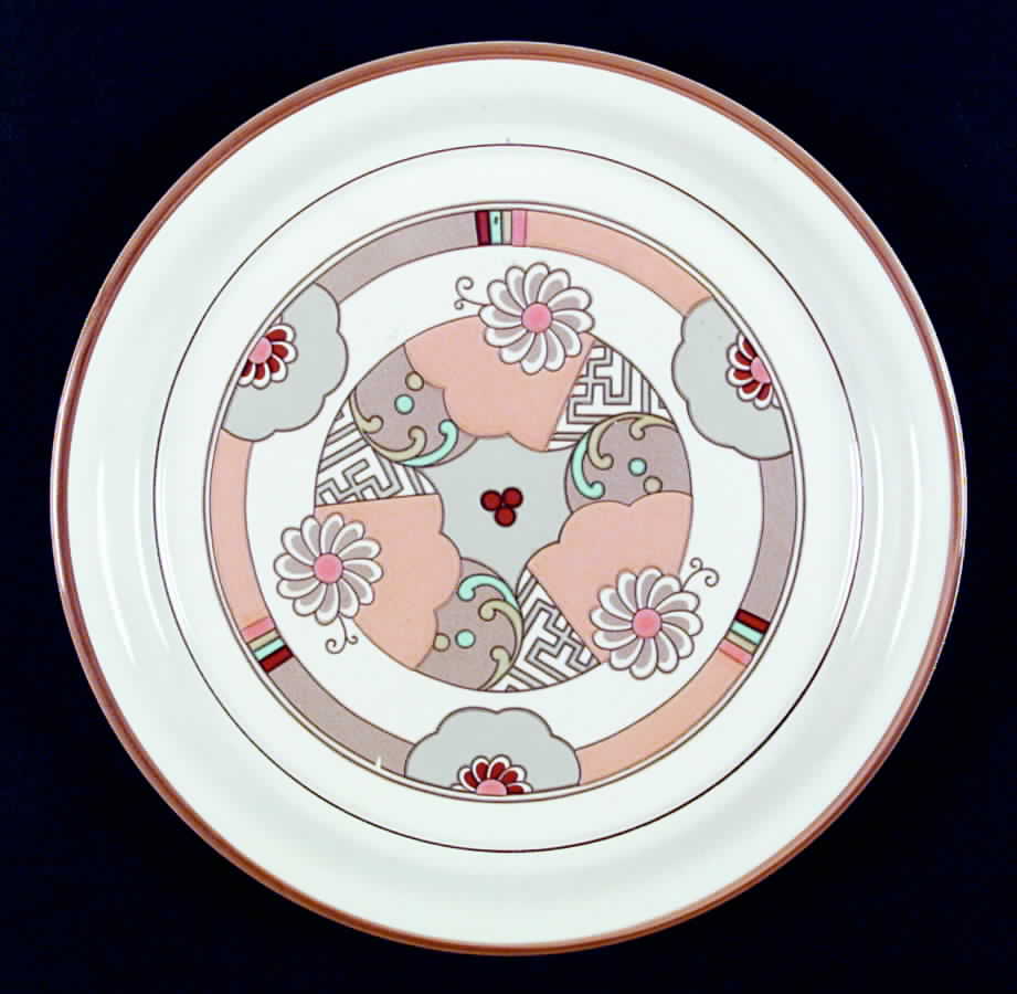 Pagoda Dinner Plate by Nitto-1