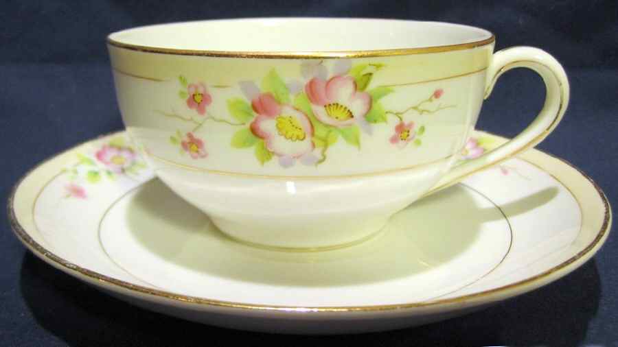 N1218 Flat Cup & Saucer Set by Noritake-1