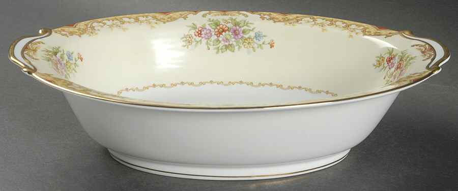 N1238 10" Oval Vegetable Bowl by Noritake-1