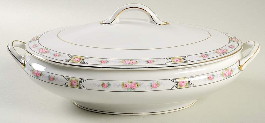N1240 Oval Covered Vegetable by Noritake-1