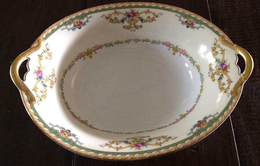 N1241 10" Oval Vegetable Bowl by Noritake-1