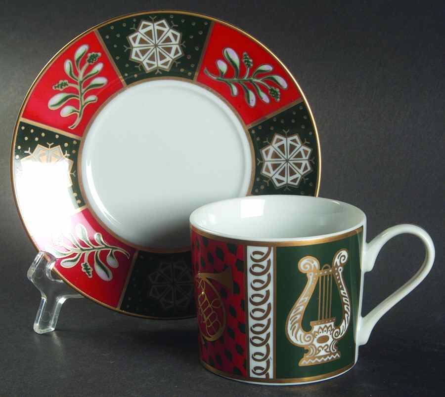 NM5 Flat Cup & Saucer Set by Neiman Marcus-1